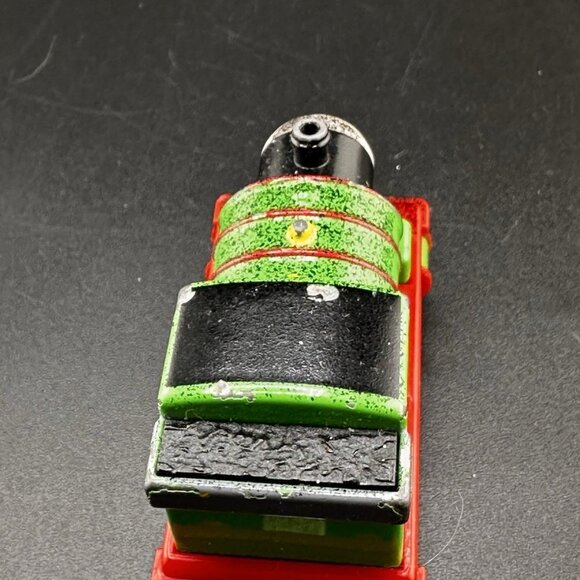 Thomas & Friends Take n Play Along 2002 Coal Dust Covered Percy Vtg Diecast - Picture 5 of 11